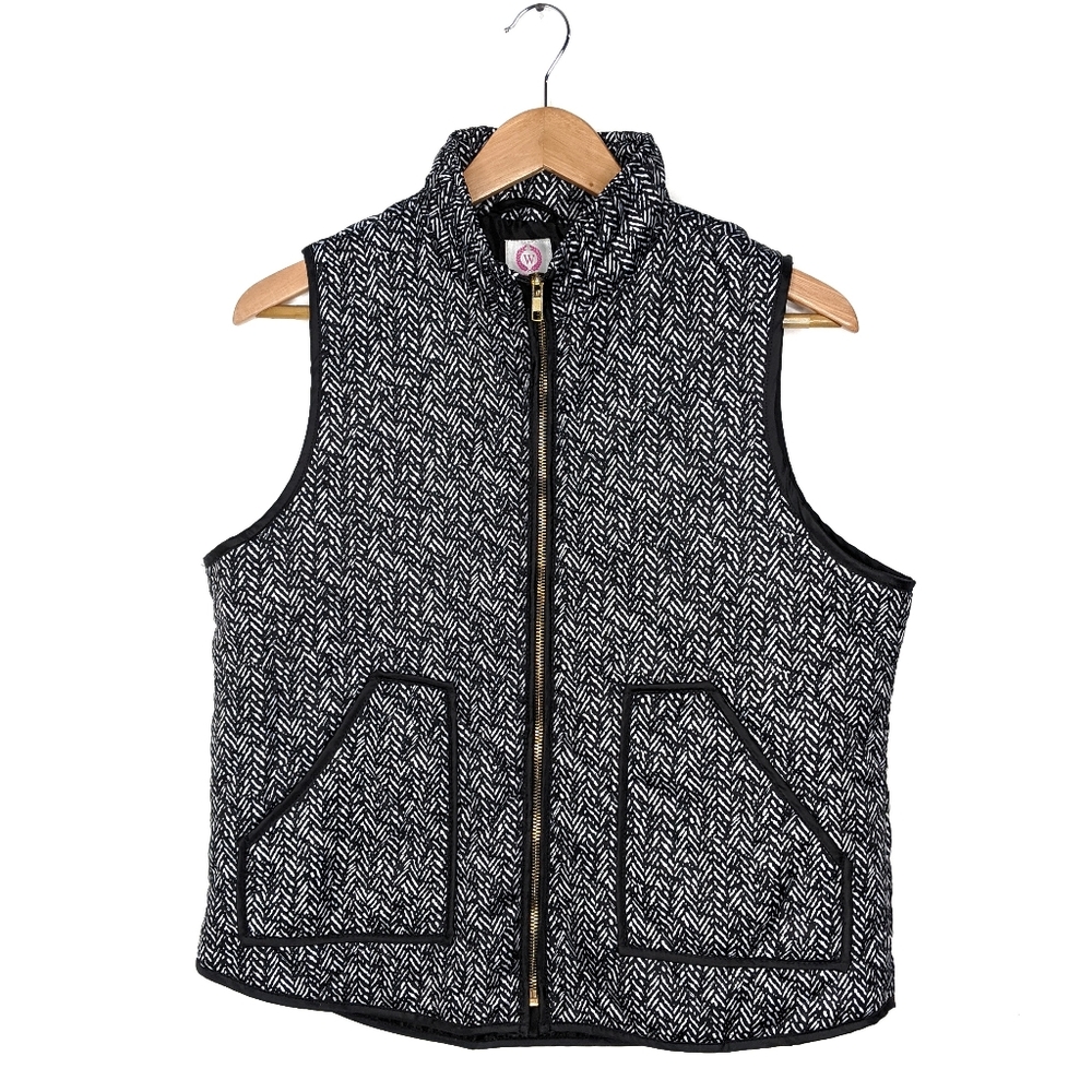 Herringbone vest
